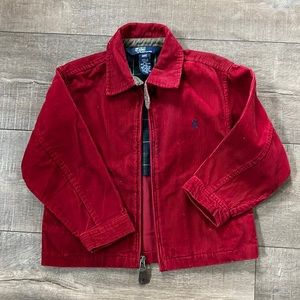 Boy Polo Corduroy Jacket 3T